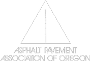 B&W Logo Asphalt Pavement Association of Oregon